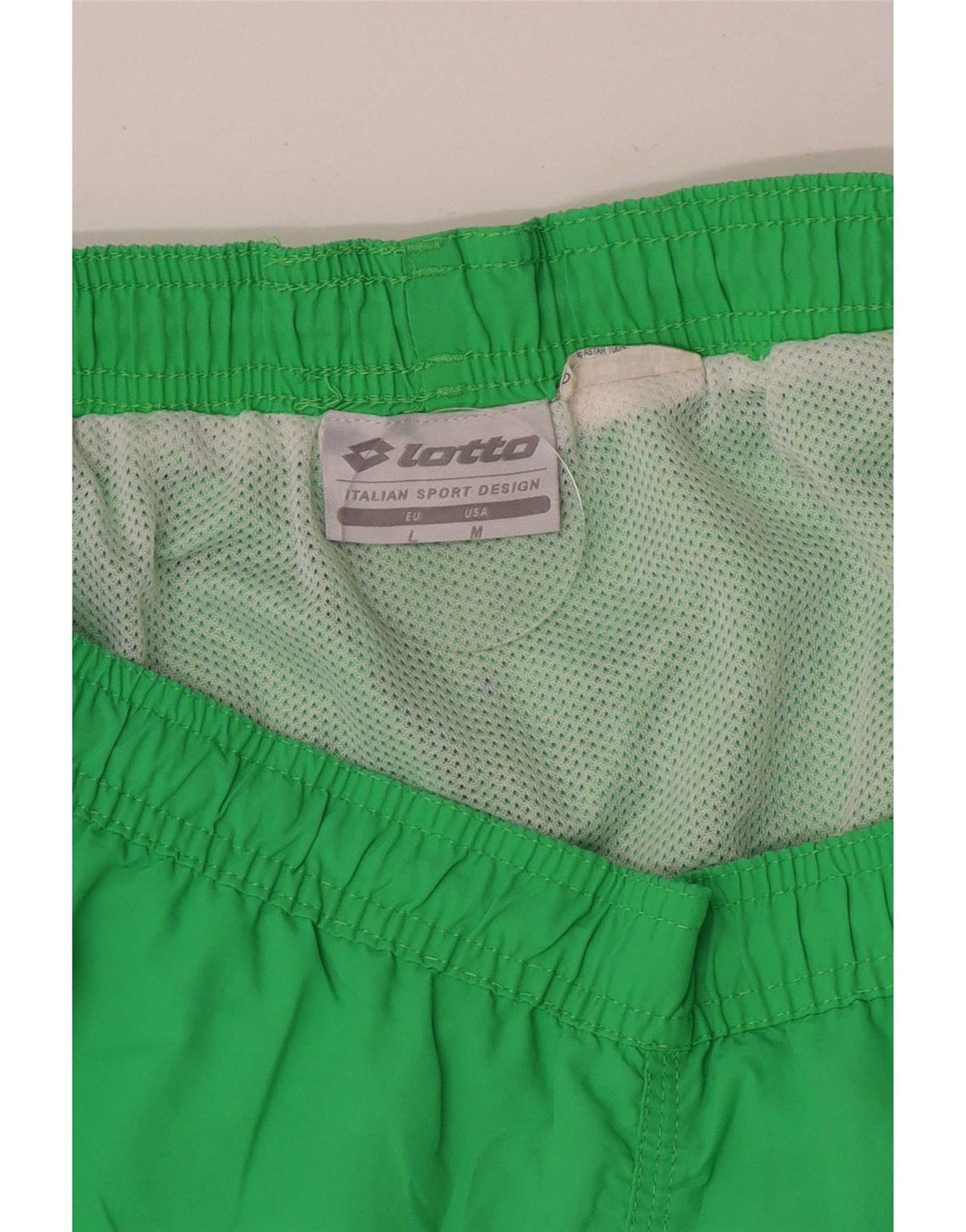 Lotto Short de Bain Homme Large Vert Colourblock