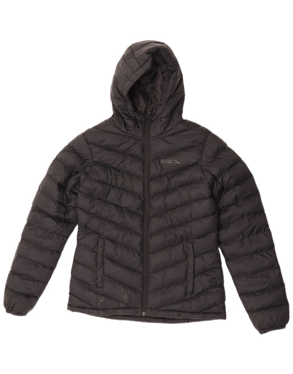 Mountain Warehouse Veste matelassée à capuche pour femme UK 6 XS Noir Polyester