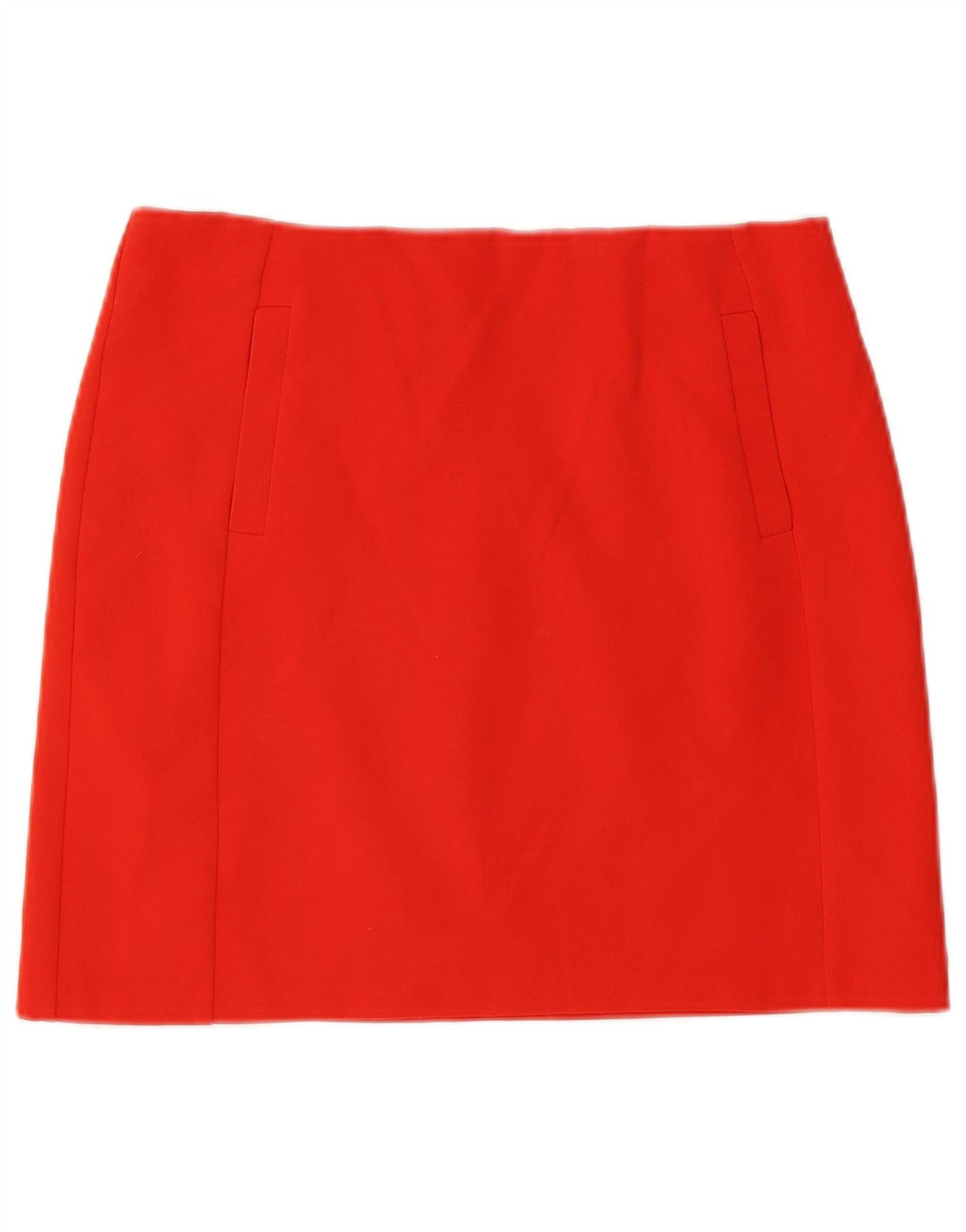 Marks & Spencer Mini-jupe femme UK 12 Medium W30 Rouge Polyester