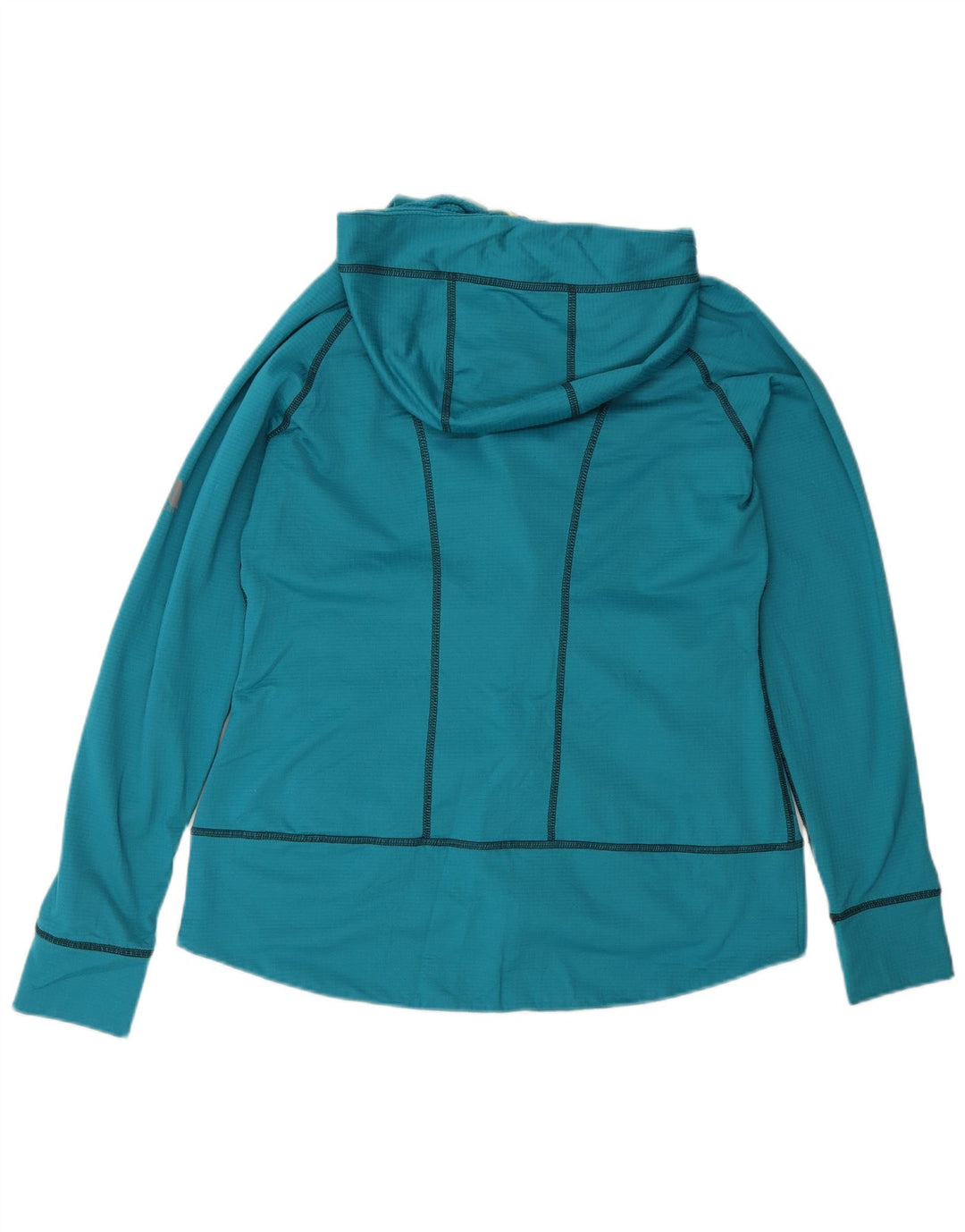 Eddie Bauer Pull à capuche zippé pour femme UK 16 Grand Bleu Polyester