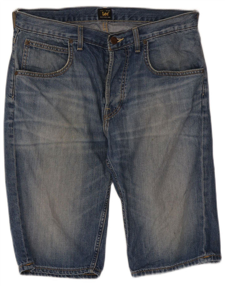 Lee Short en Jean W31 Homme Bleu Moyen Coton