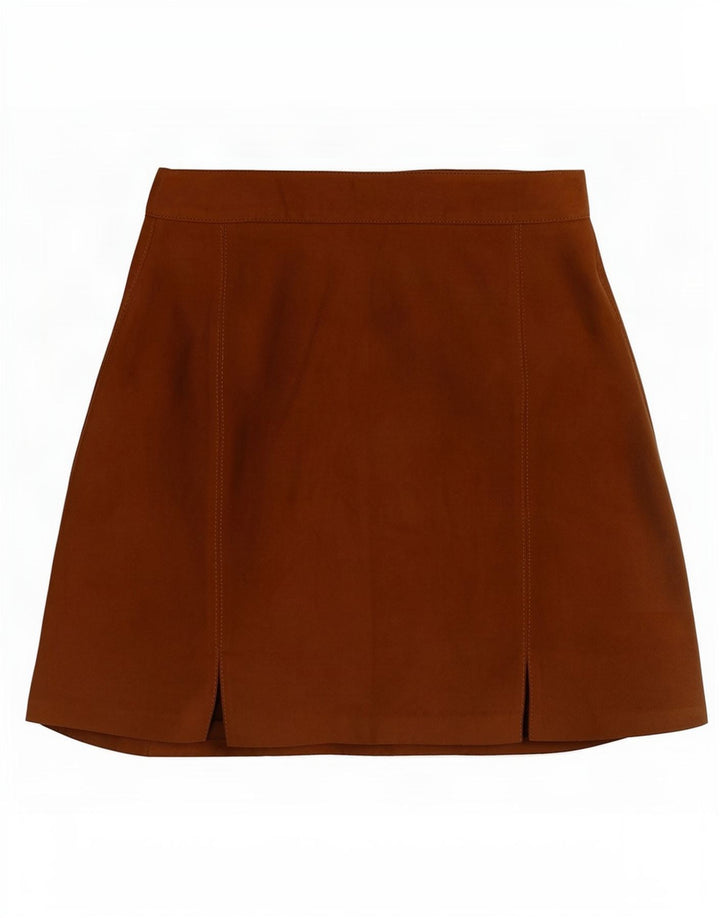 Conbipel Mini-jupe en daim pour femme IT 44 Medium W28 Cuir marron