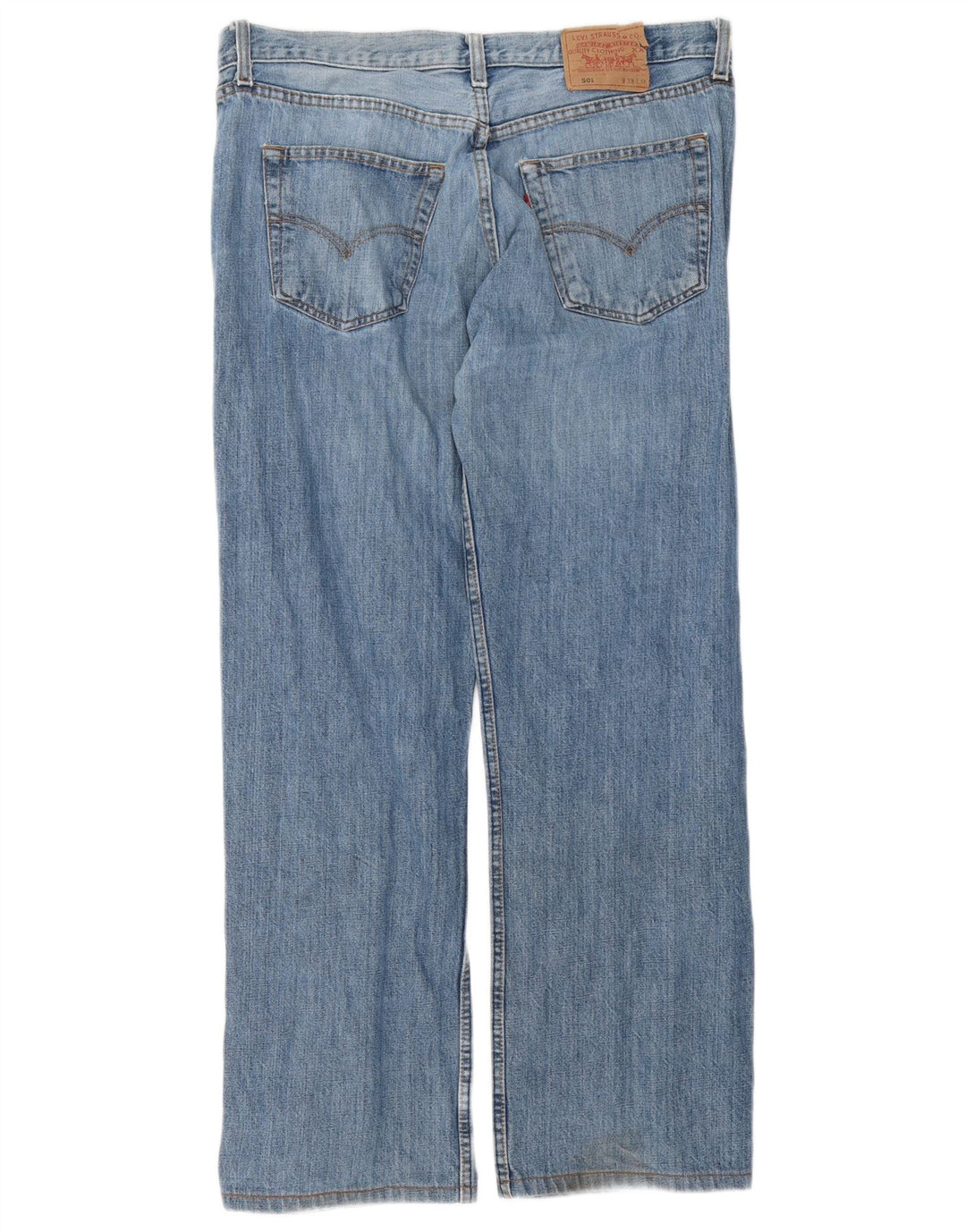 Levi's Jean Droit 501 Homme Bleu W38 L30 Coton