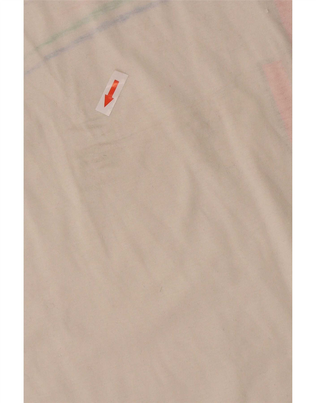 Diadora T-Shirt Graphique Femme Top IT 42 Coton Blanc Moyen