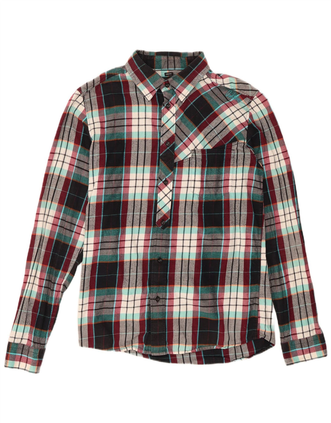Quiksilver Chemise Mid Fit Flanelle Homme Carreaux Multicolores Moyens