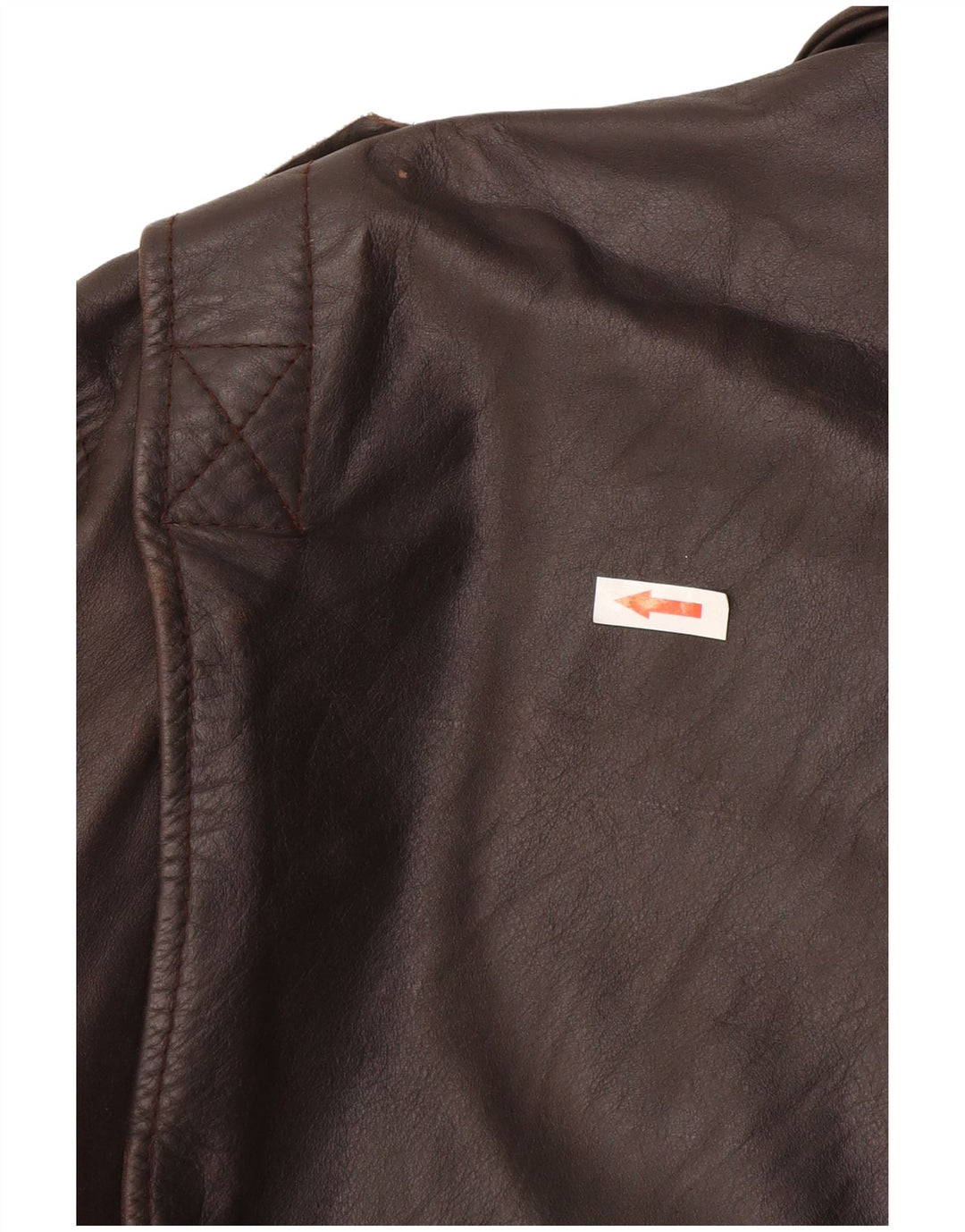 veste en cuir homme vintage UK 42 XL Marron
