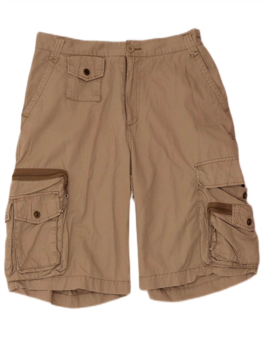 Celio Short Cargo Homme W38 XL Coton Beige