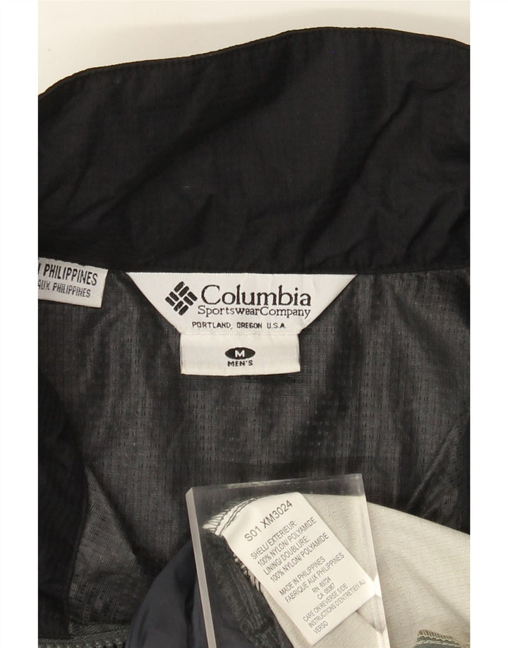 Columbia Veste de Pluie Homme UK 38 Nylon Colorblock Vert Moyen