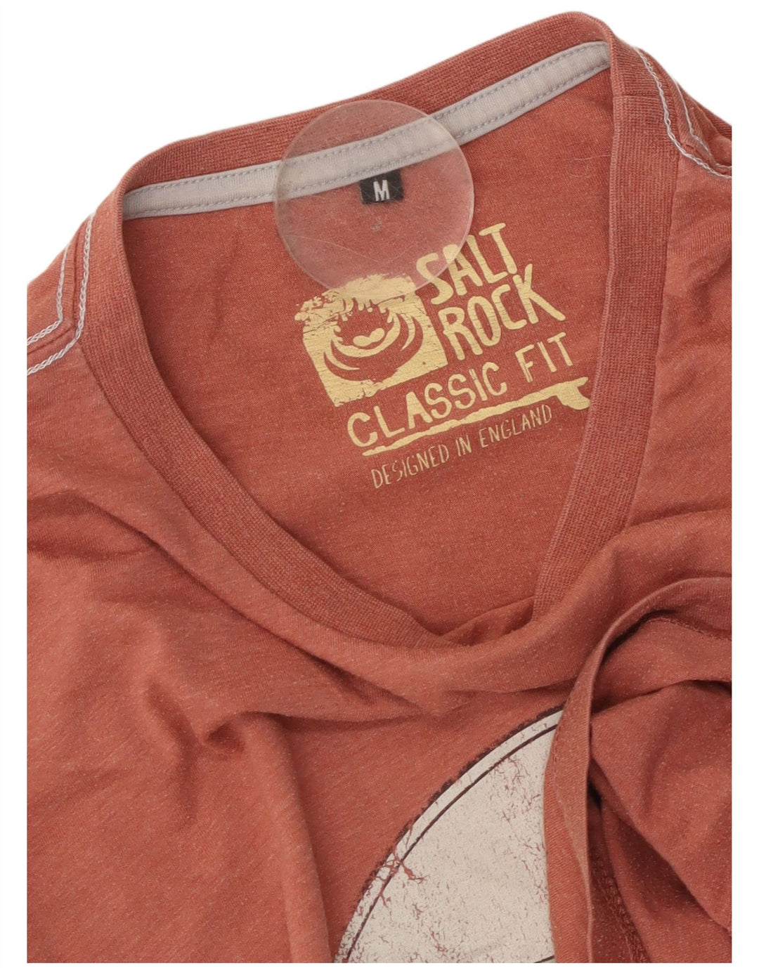 Saltrock T-Shirt Graphique Coupe Classique Homme Orange Moyen