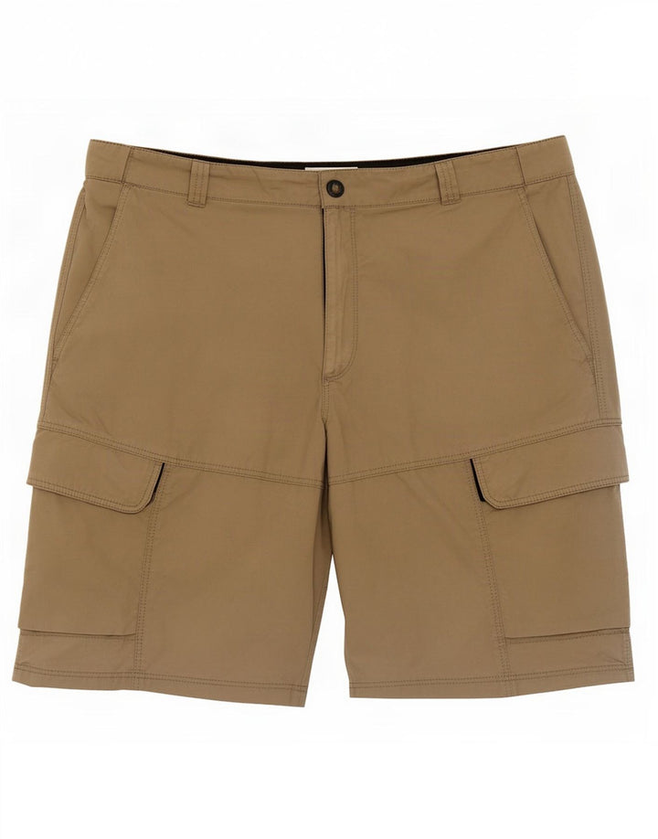 Marks & Spencer Short Cargo Homme XL W38 Coton Beige