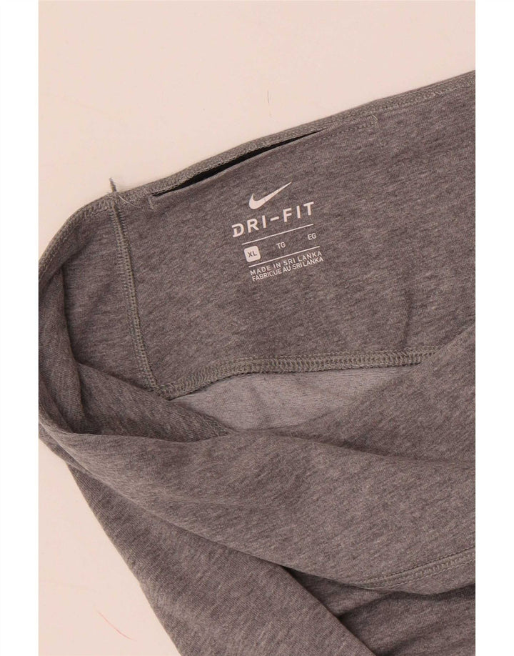 Nike Legging graphique Dri Fit pour femme UK 18 XL Gris