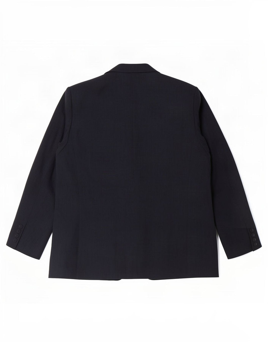 Marks & Spencer Veste Blazer Femme UK 14 Large Bleu Marine Polyester