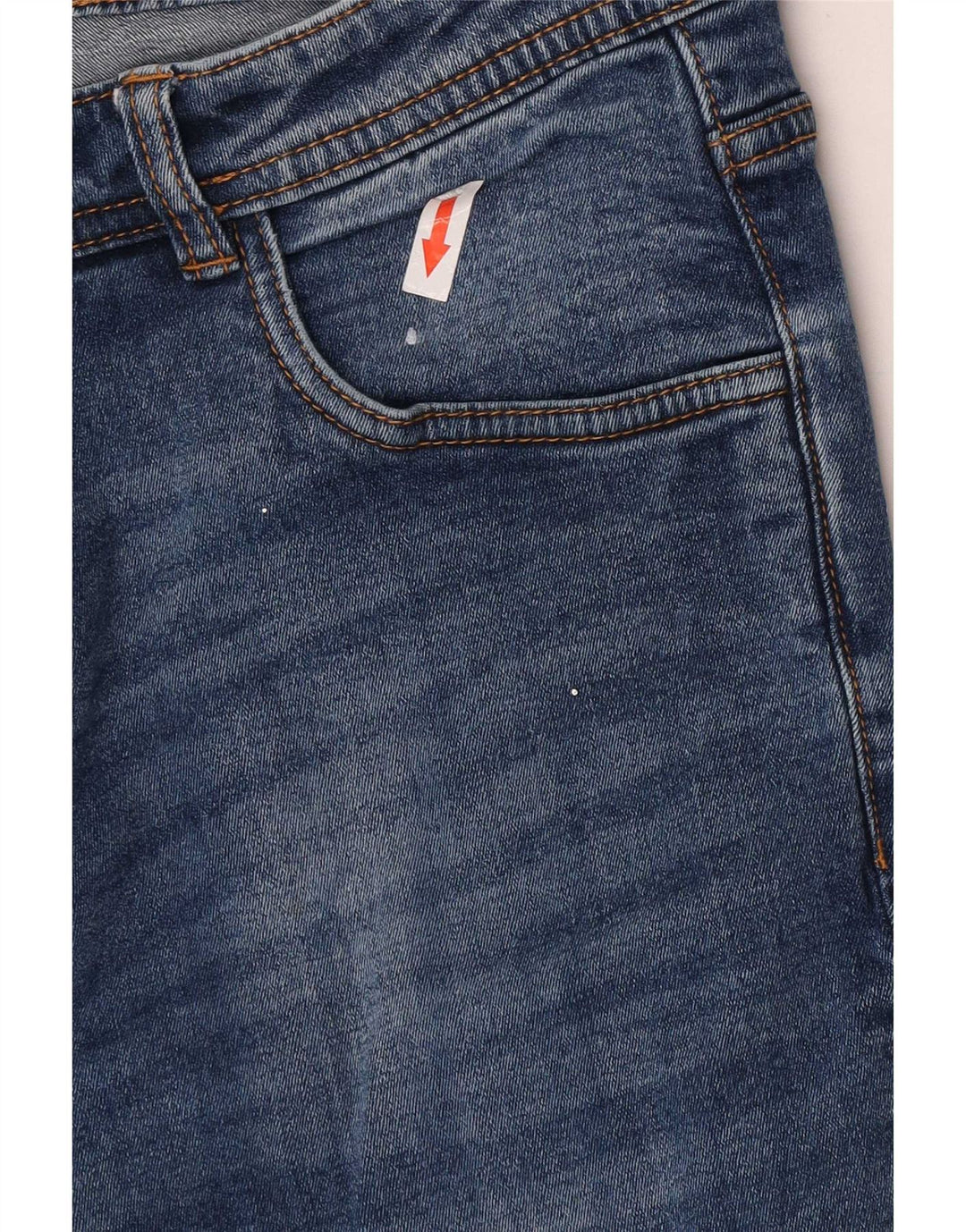 Dack's Jean Slim Homme IT 48 Medium W32 L30 Bleu Coton