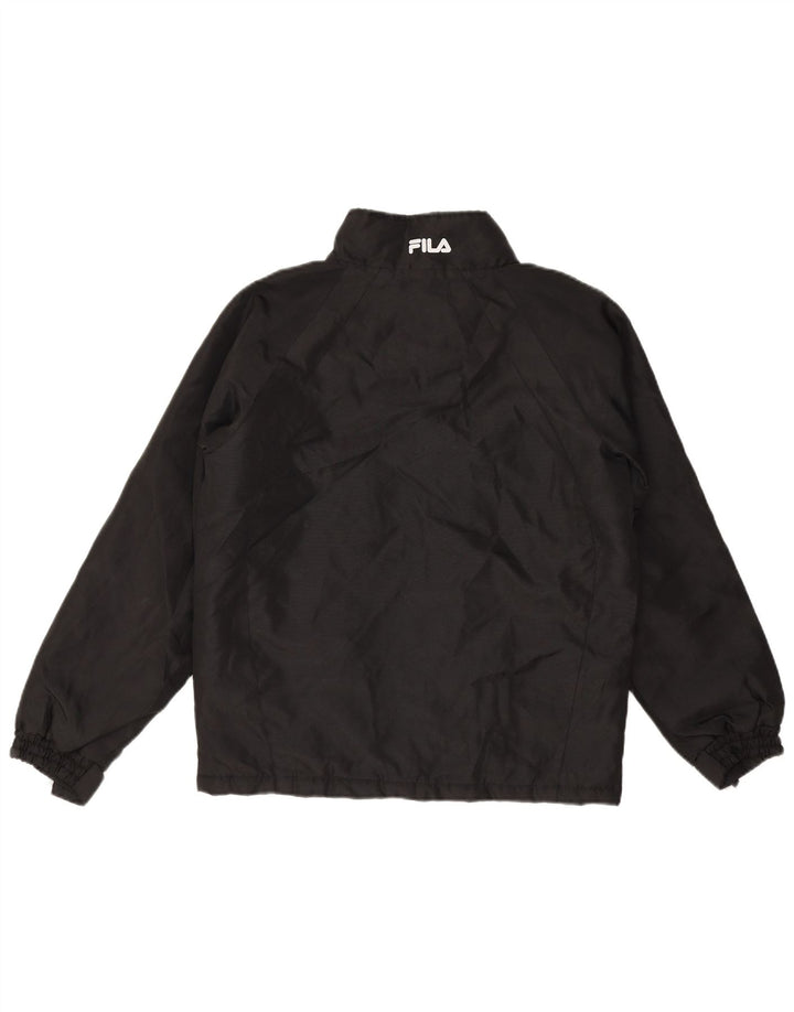 Fila Veste coupe-vent garçon 13-14 ans Large Noir Polyester