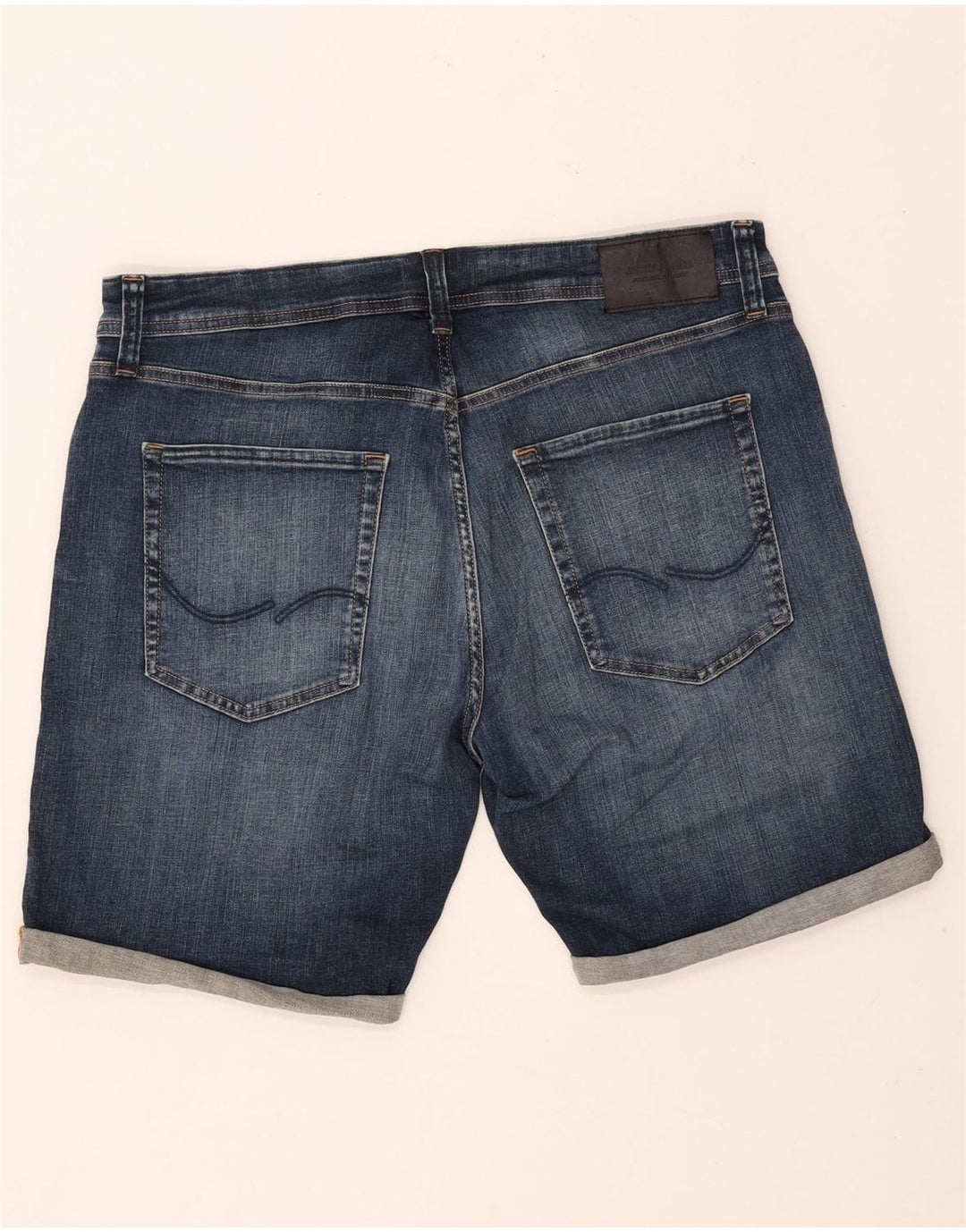 JACK & JONES Short en Jean Homme 2XL W42 Bleu Coton