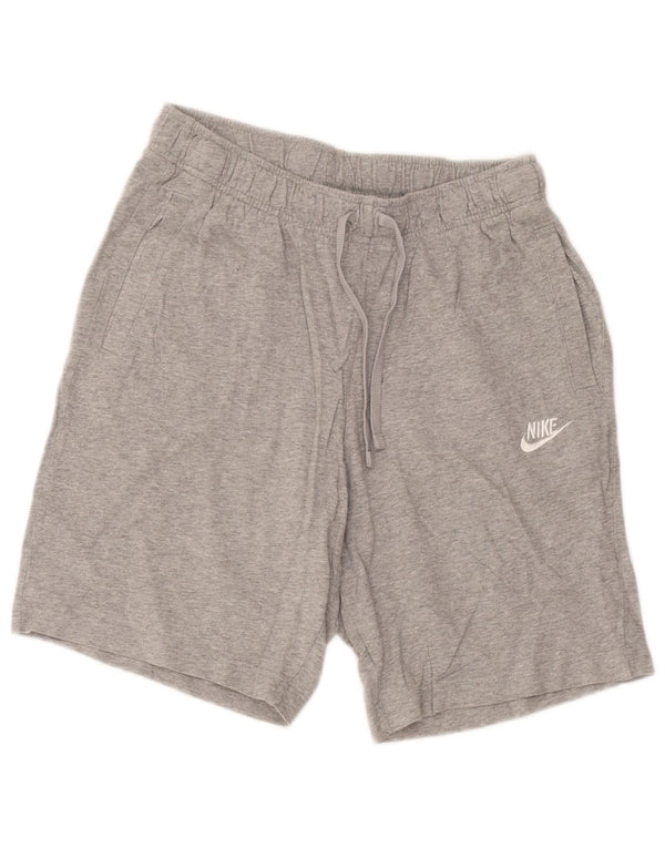 Nike Short de sport pour homme en coton moucheté Gris Taille S