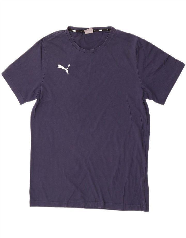 Puma T-Shirt Homme Haut Large Bleu Marine Coton