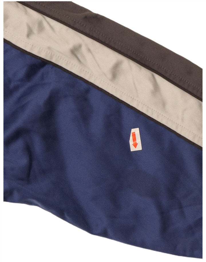 Kappa Veste de Survêtement Garçon 9-10 Ans Grand Bleu Colorblock Polyester