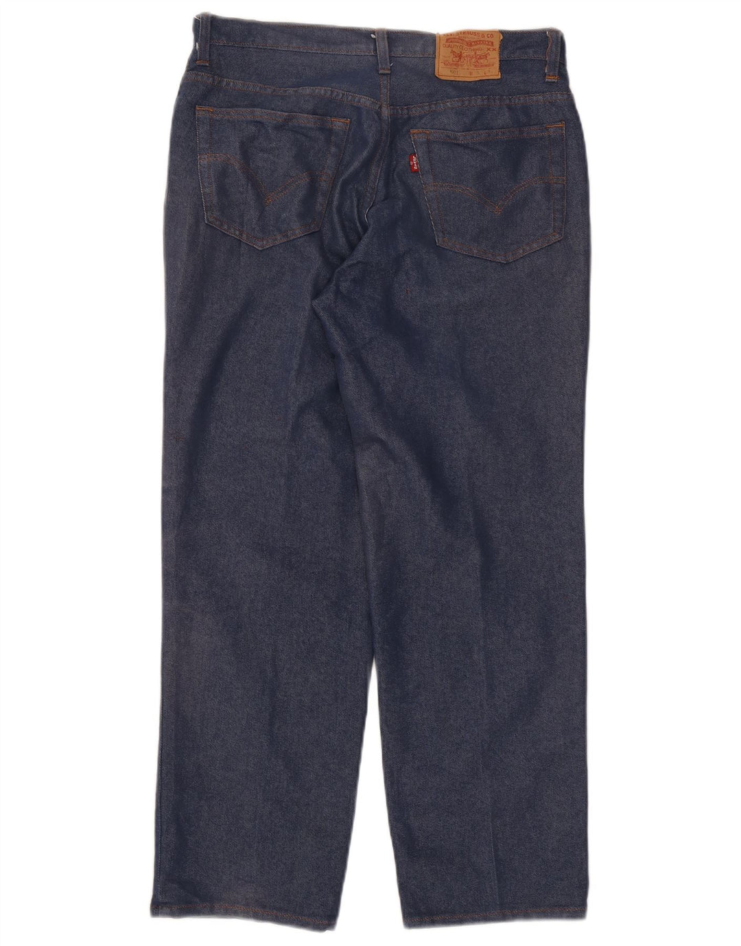 Levi's Jean Droit 501 Femme W30 L28 Bleu Marine