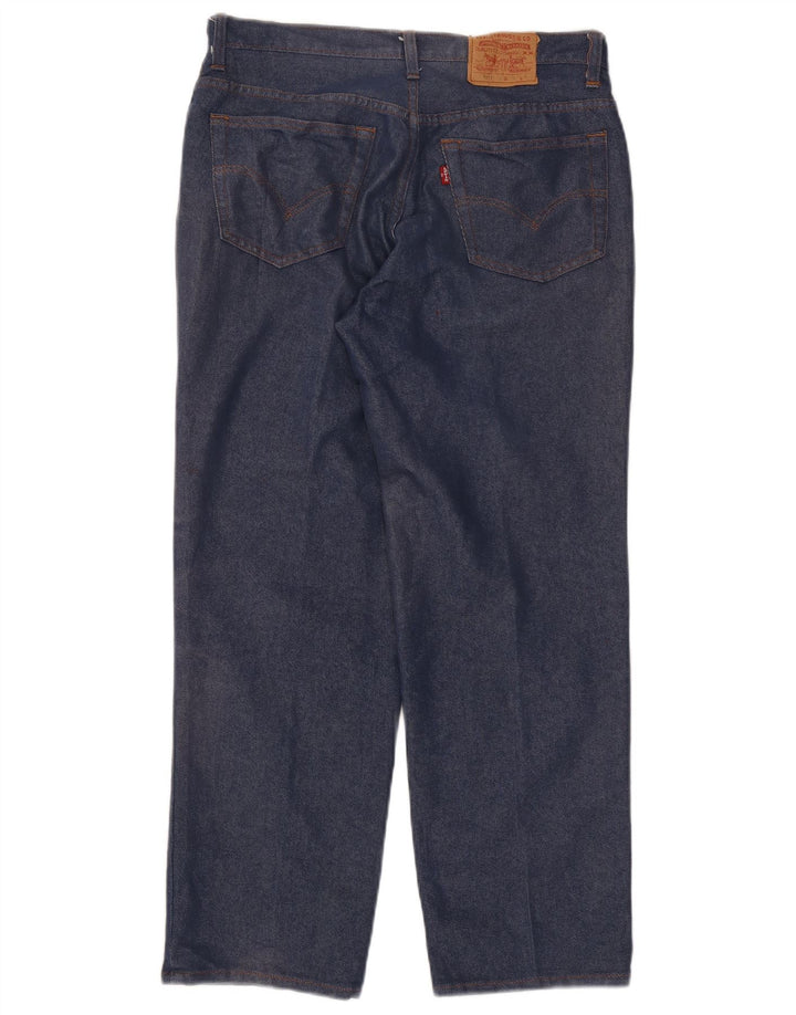 Levi's Jean Droit 501 Femme W30 L28 Bleu Marine
