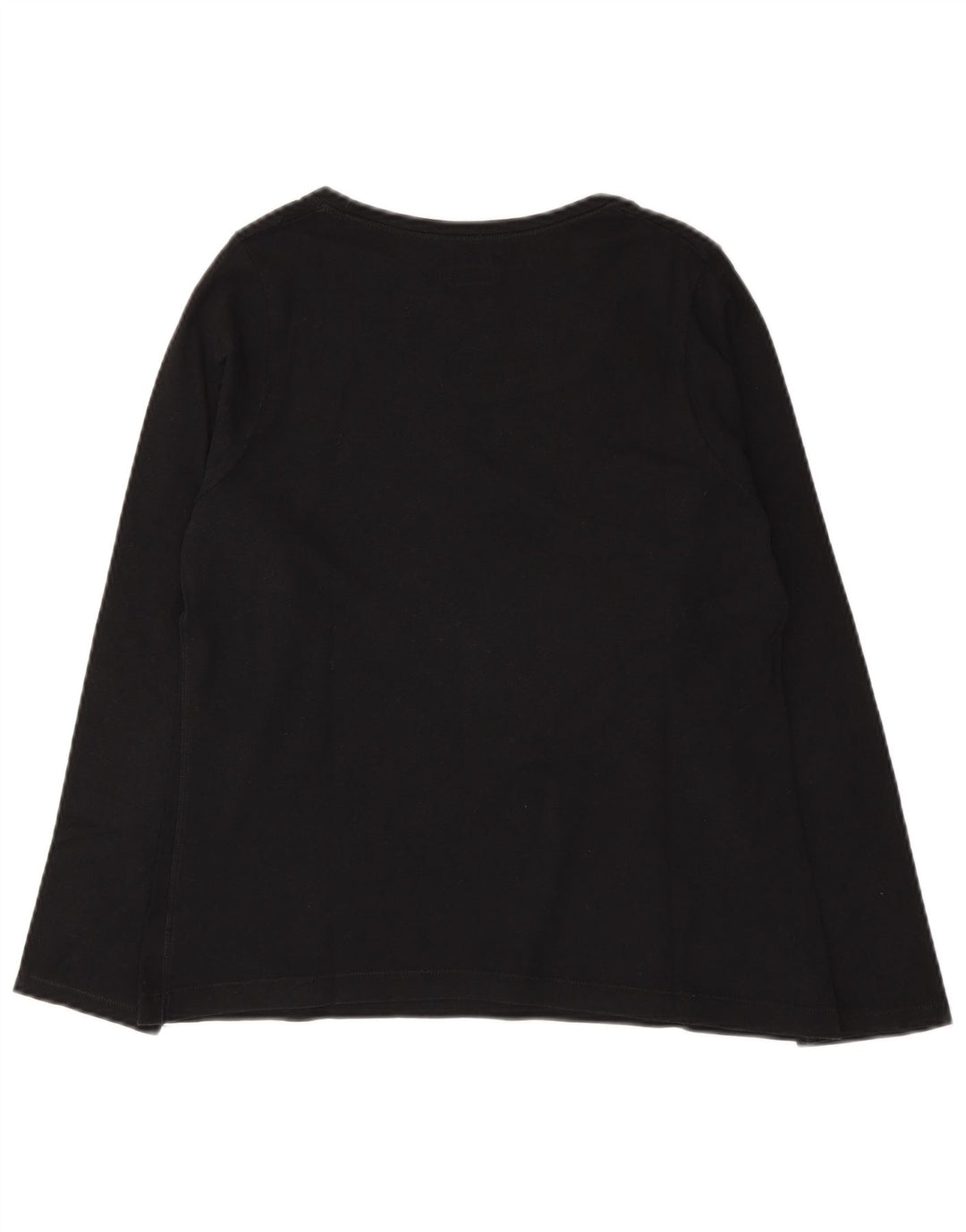Champion Haut à manches longues pour femme UK 12 Medium Noir Coton