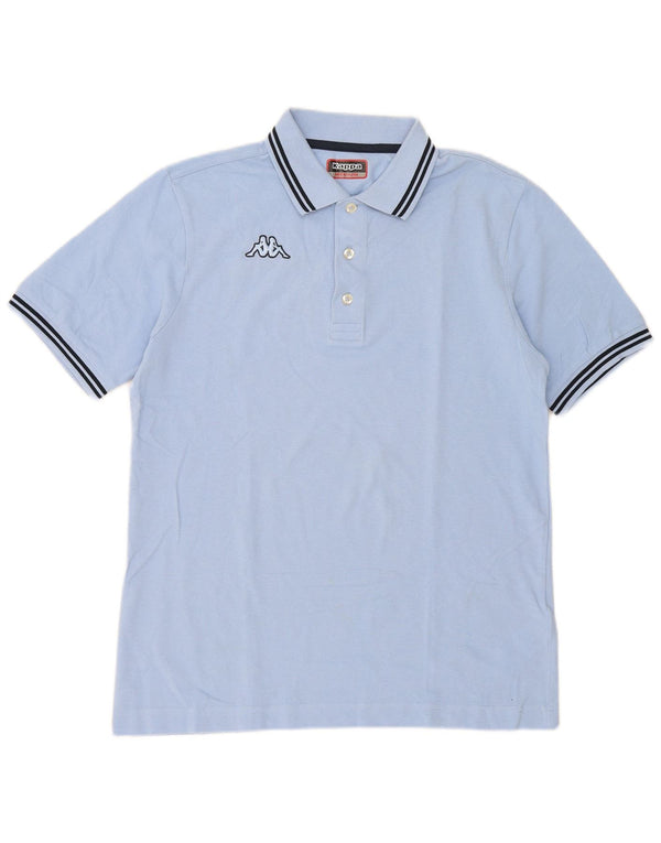 Kappa Polo Homme Bleu Moyen Coton
