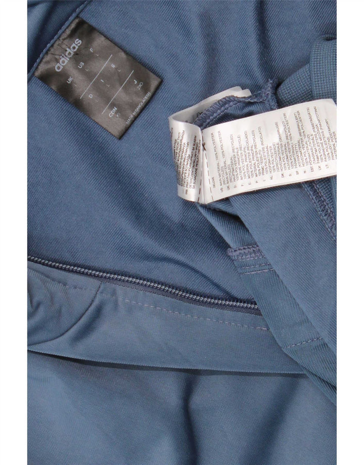 Adidas Veste de survêtement graphique pour hommes, grand bleu, polyester color block