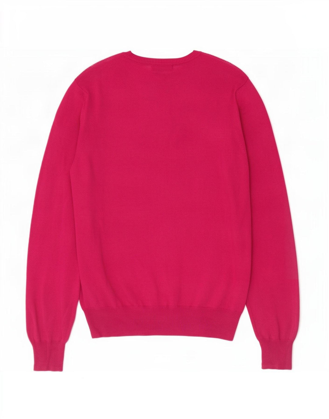 Zara Pull Col V Homme Rose Moyen