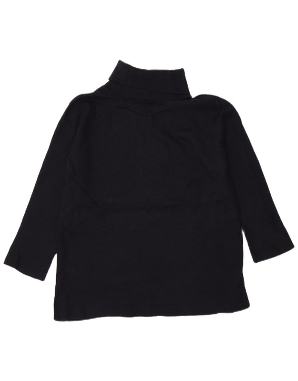 Marks & Spencer Pull col roulé pour femme UK 16 Large Bleu marine