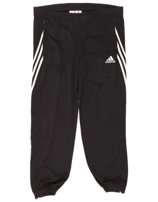 Adidas Pantalon de survêtement pour homme Joggers Large Noir Polyester