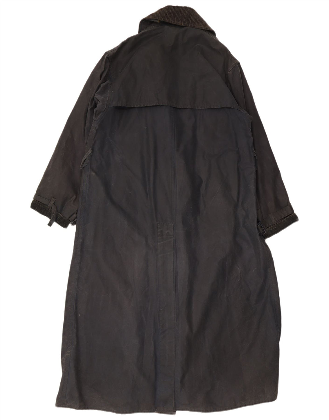 Barbour Pardessus en coton ciré pour femme UK 12 en coton bleu marine moyen