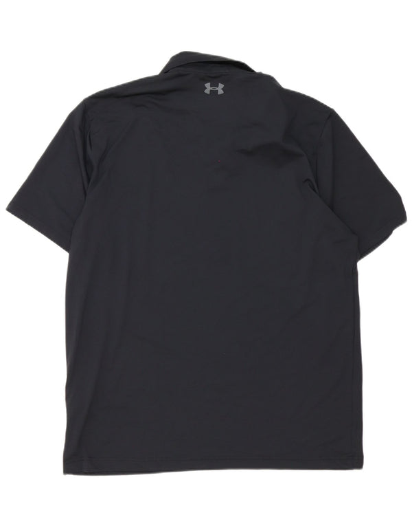 Under Armour Polo Heat Gear Homme Grand Noir Polyester