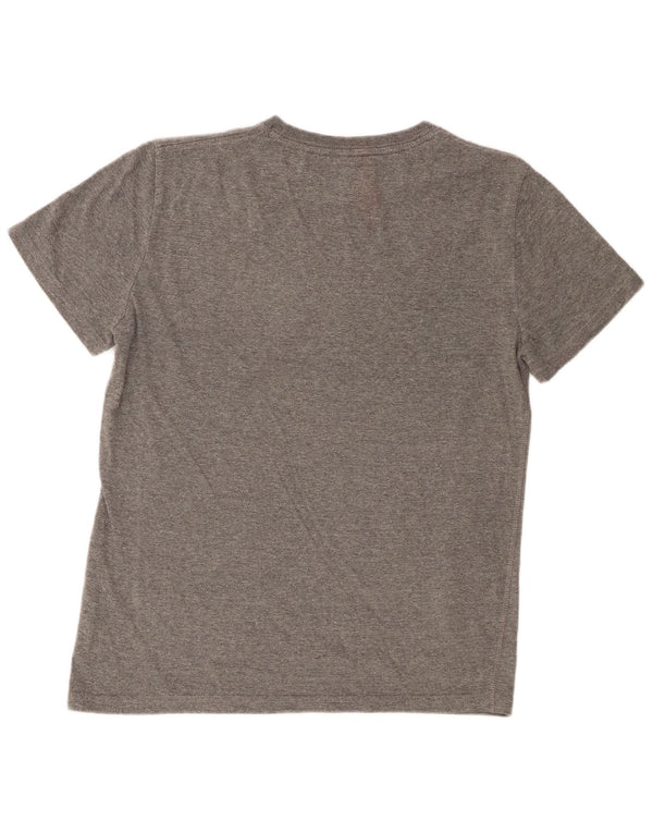 Superdry T-Shirt Graphique Homme Grand Gris Coton