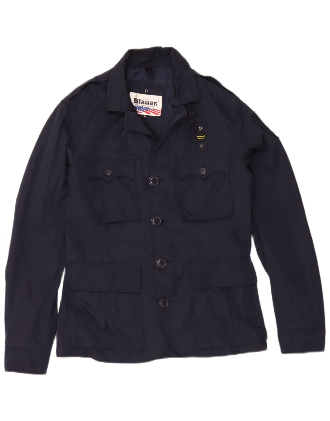 Blauer Veste militaire pour homme UK 38 Bleu marine moyen