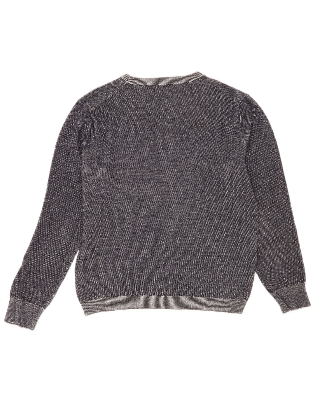 J. Crew Pull col bateau pour homme Petit coton bleu marine