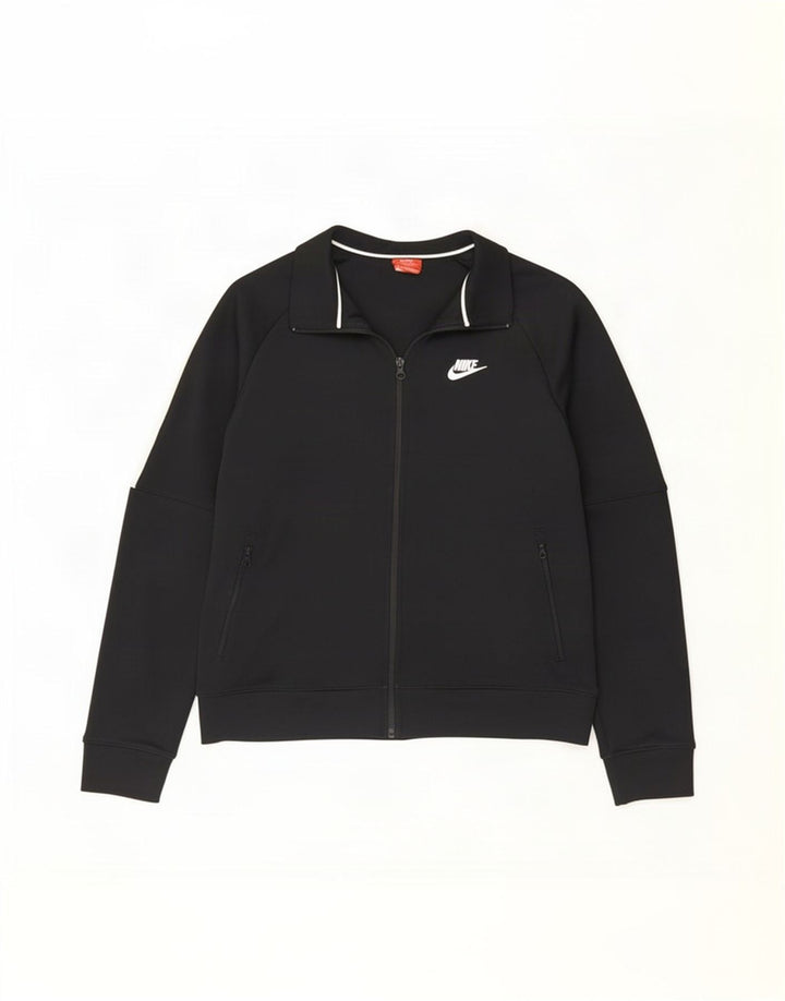 Nike Veste de survêtement pour homme Taille L en polyester color block noir