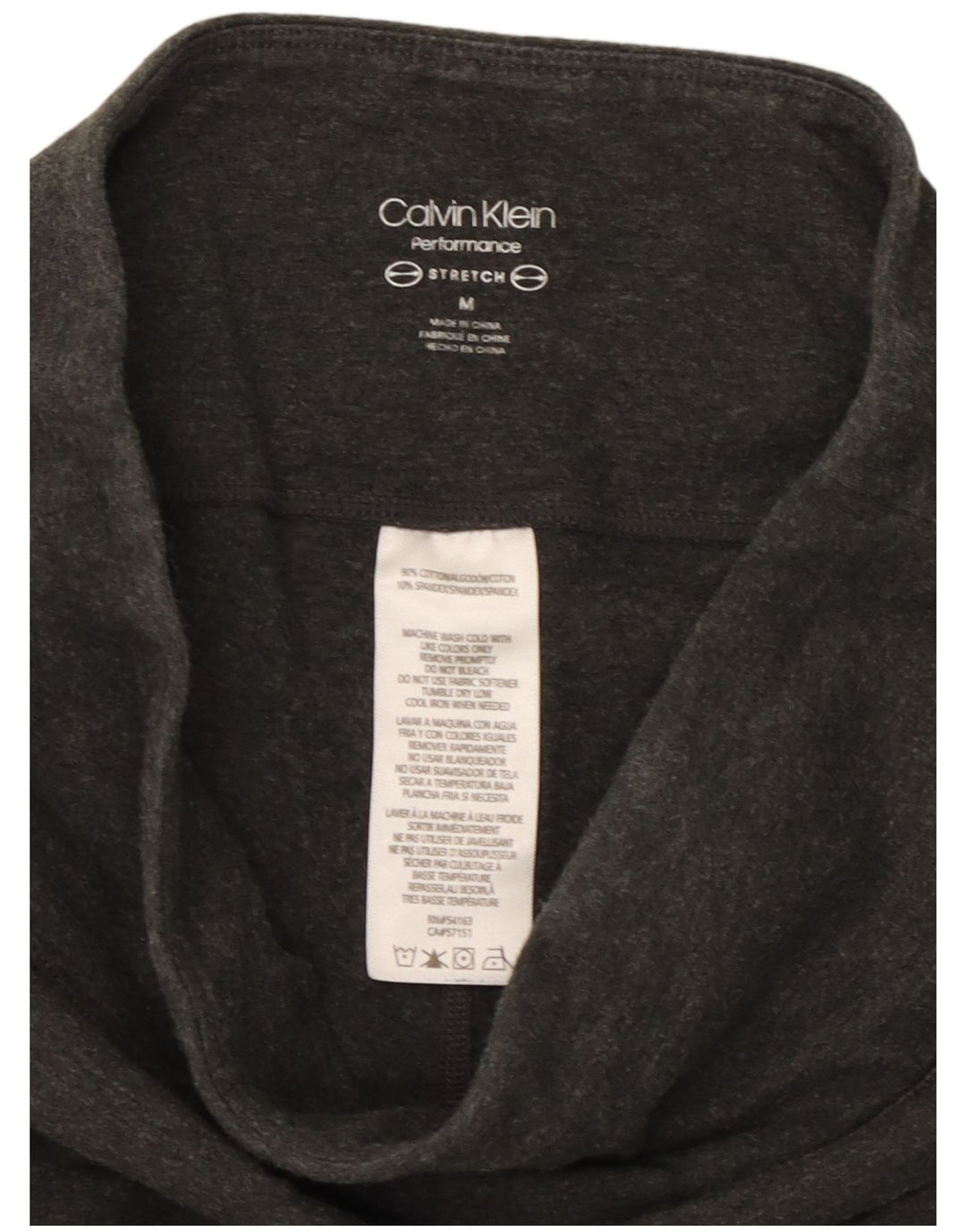 CALVIN KLEIN Womens Graphic Tracksuit Trousers Joggers UK 12 Medium  Grey Vintage Calvin Klein and Second-Hand Calvin Klein from Messina Hembry 