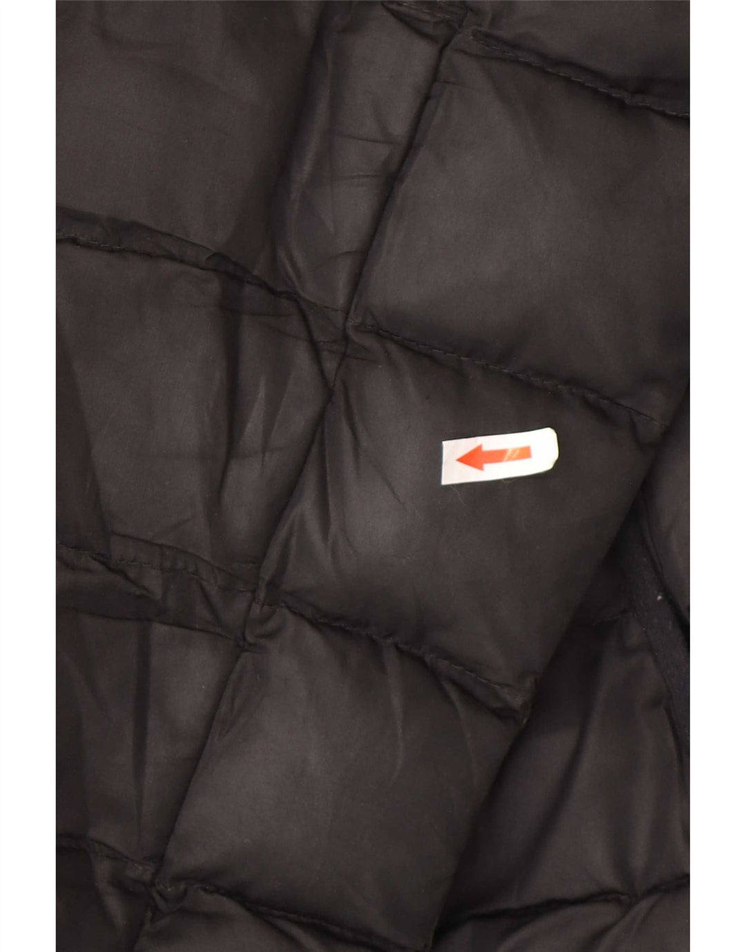 French Connection Veste matelassée à capuche pour homme UK 40 Large Noir