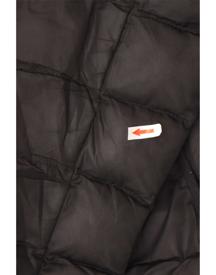 French Connection Veste matelassée à capuche pour homme UK 40 Large Noir