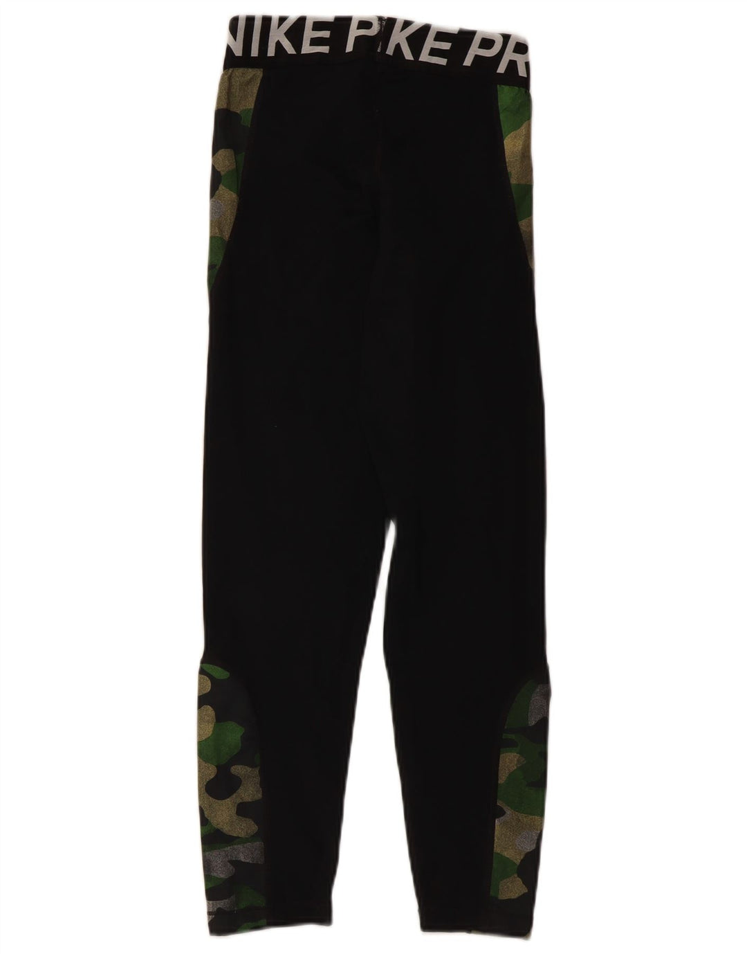 Nike Legging graphique pour femme UK 4 XS Noir Camouflage Polyester