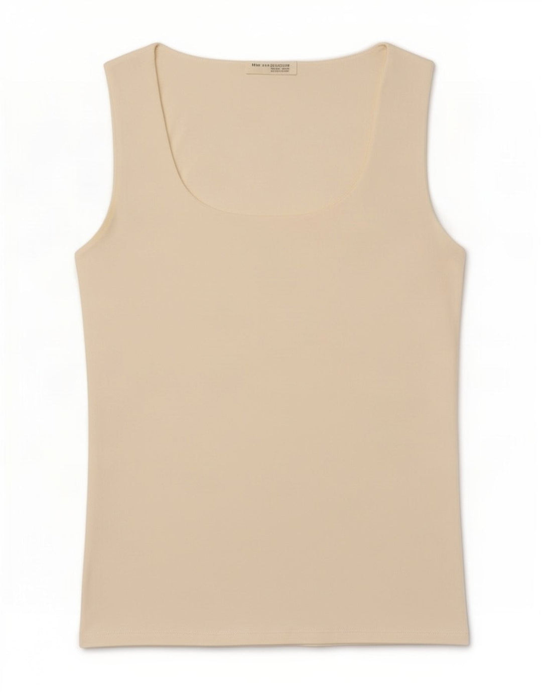 Zara Femme Débardeur UK 14 Large Off White Polyamide