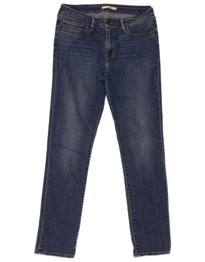 Levi's Jean Slim 711 Femme W32 L30 Bleu Coton