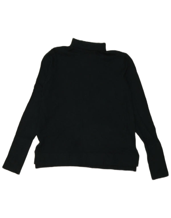 Zara Pull col roulé pour femme UK 14 Modal vert moyen