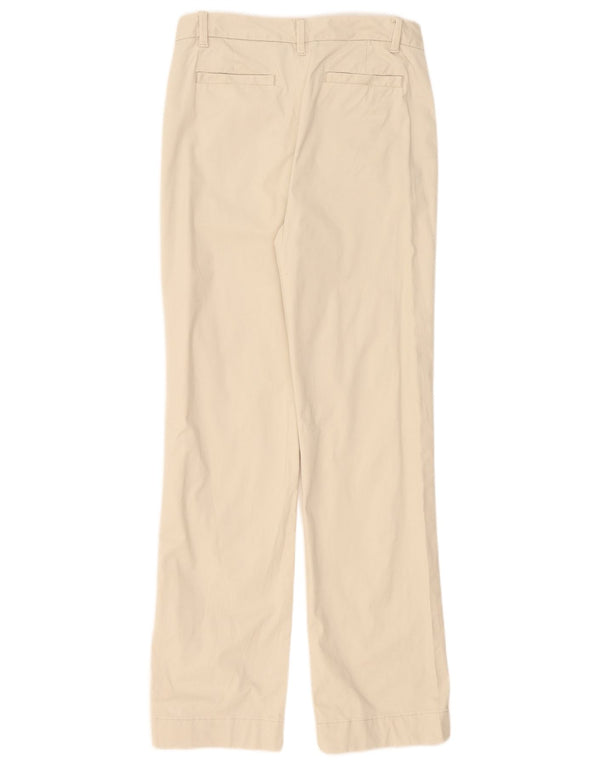Marks & Spencer Pantalon chino droit pour femme UK 10 Small W30 L32 Beige