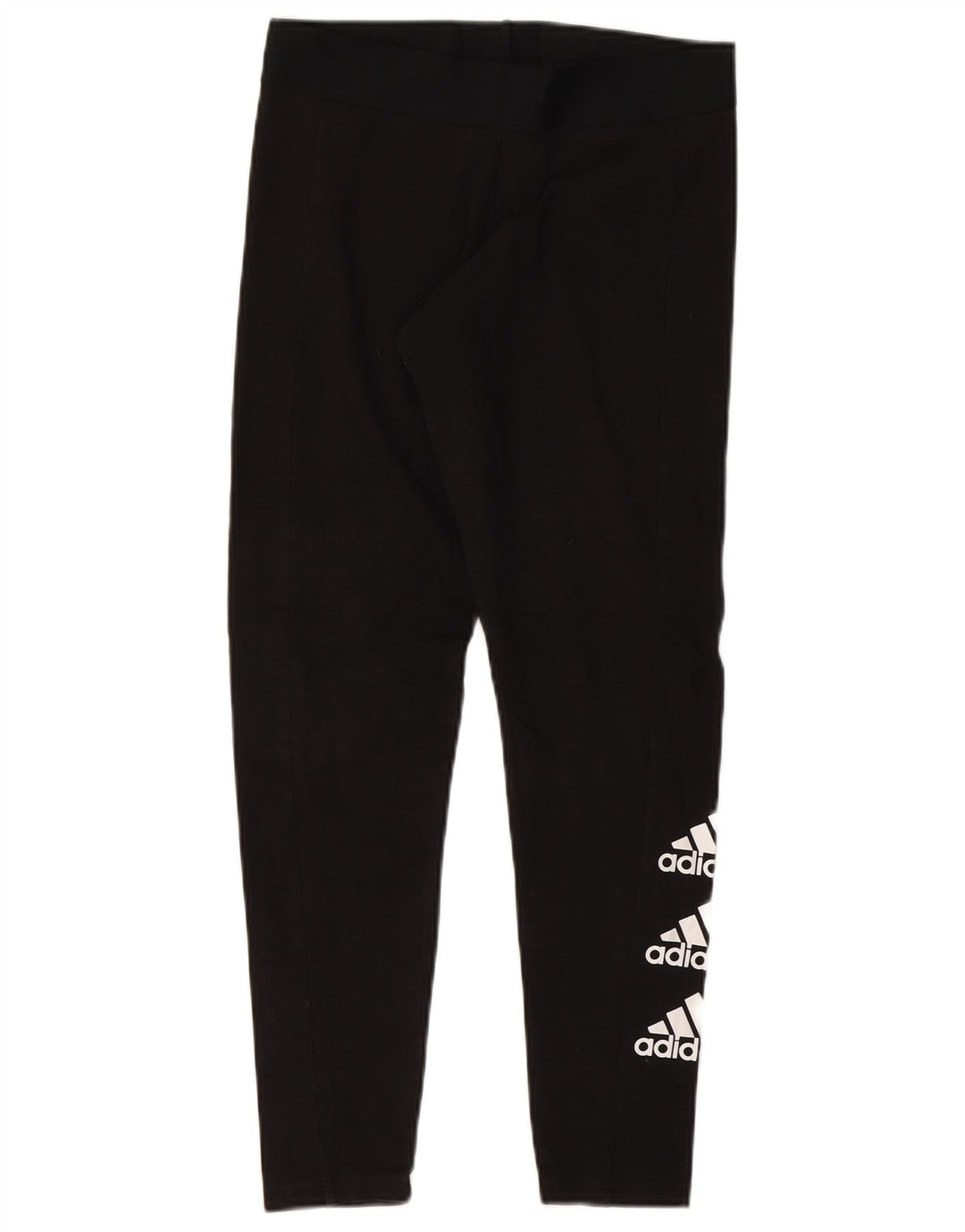 ADIDAS Leggings graphiques pour femmes UK 16/18 Large Noir