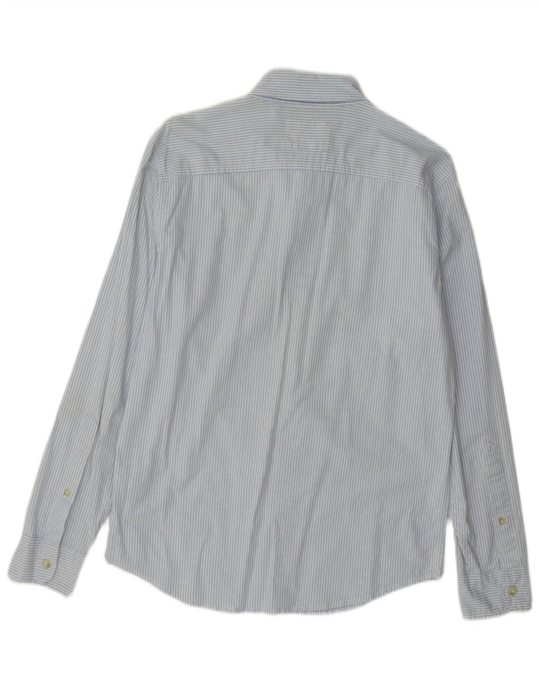 Hollister Chemise Homme Petit Bleu En Coton À Rayures