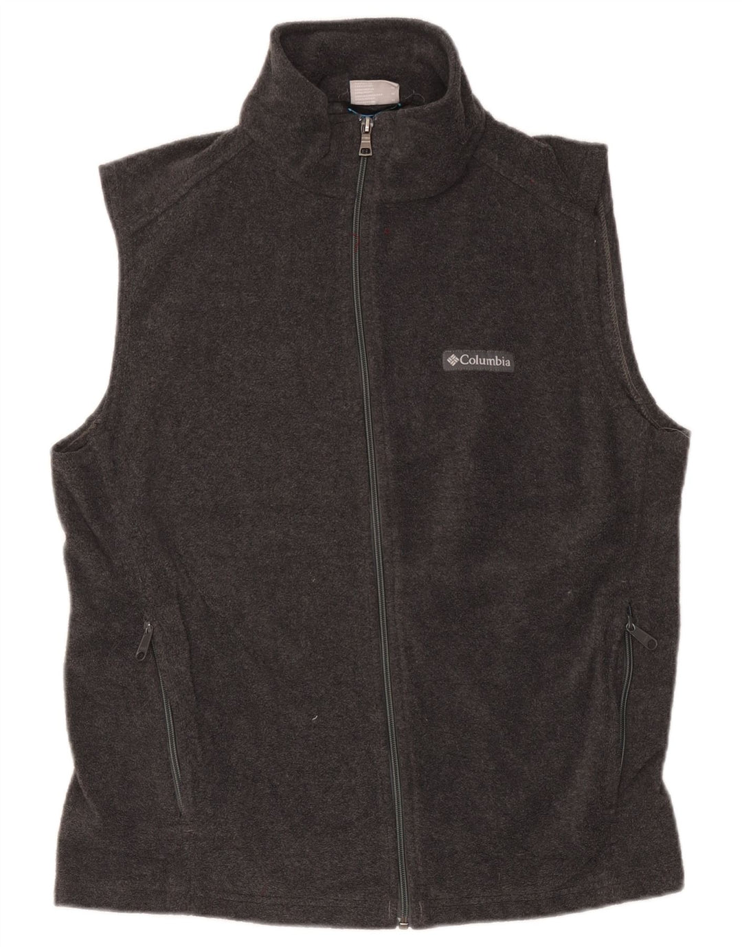 Columbia Gilet Polaire Femme UK 14 Gris Moyen Polyester