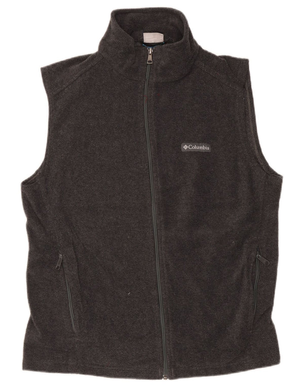 Columbia Gilet Polaire Femme UK 14 Gris Moyen Polyester