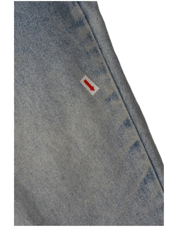 Roccobarocco Jean fuselé taille haute pour femme IT 45 Medium W31 L31 Bleu