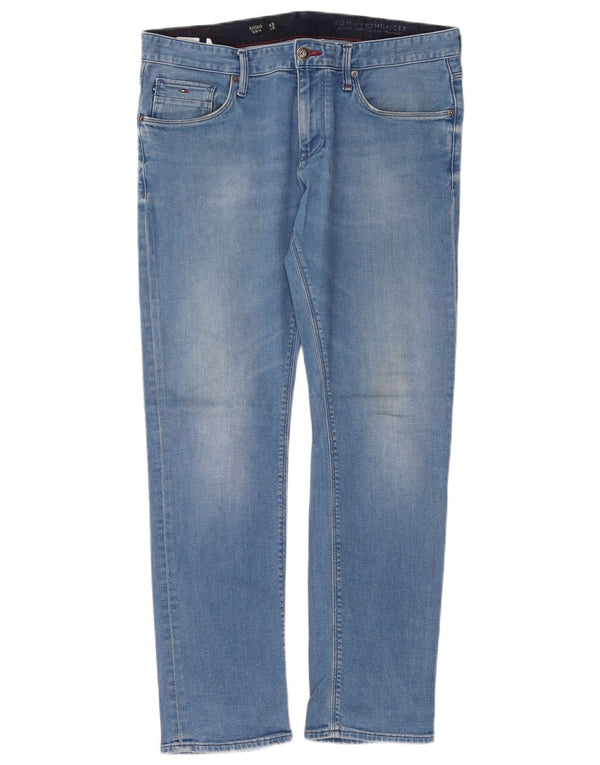 Tommy Hilfiger Jean Slim Bleecker Homme W36 L32 Bleu Coton